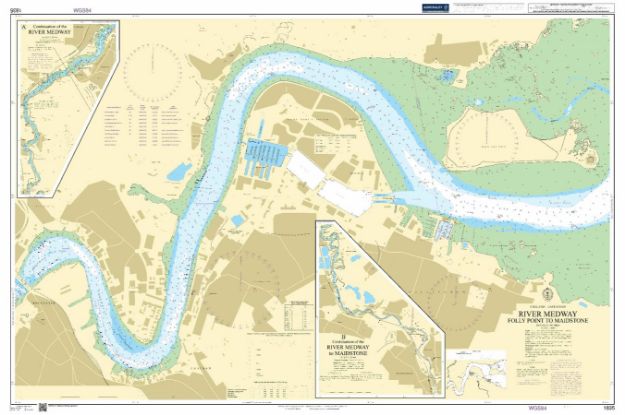 BA 1835 - River Medway Folly Point Maidstone